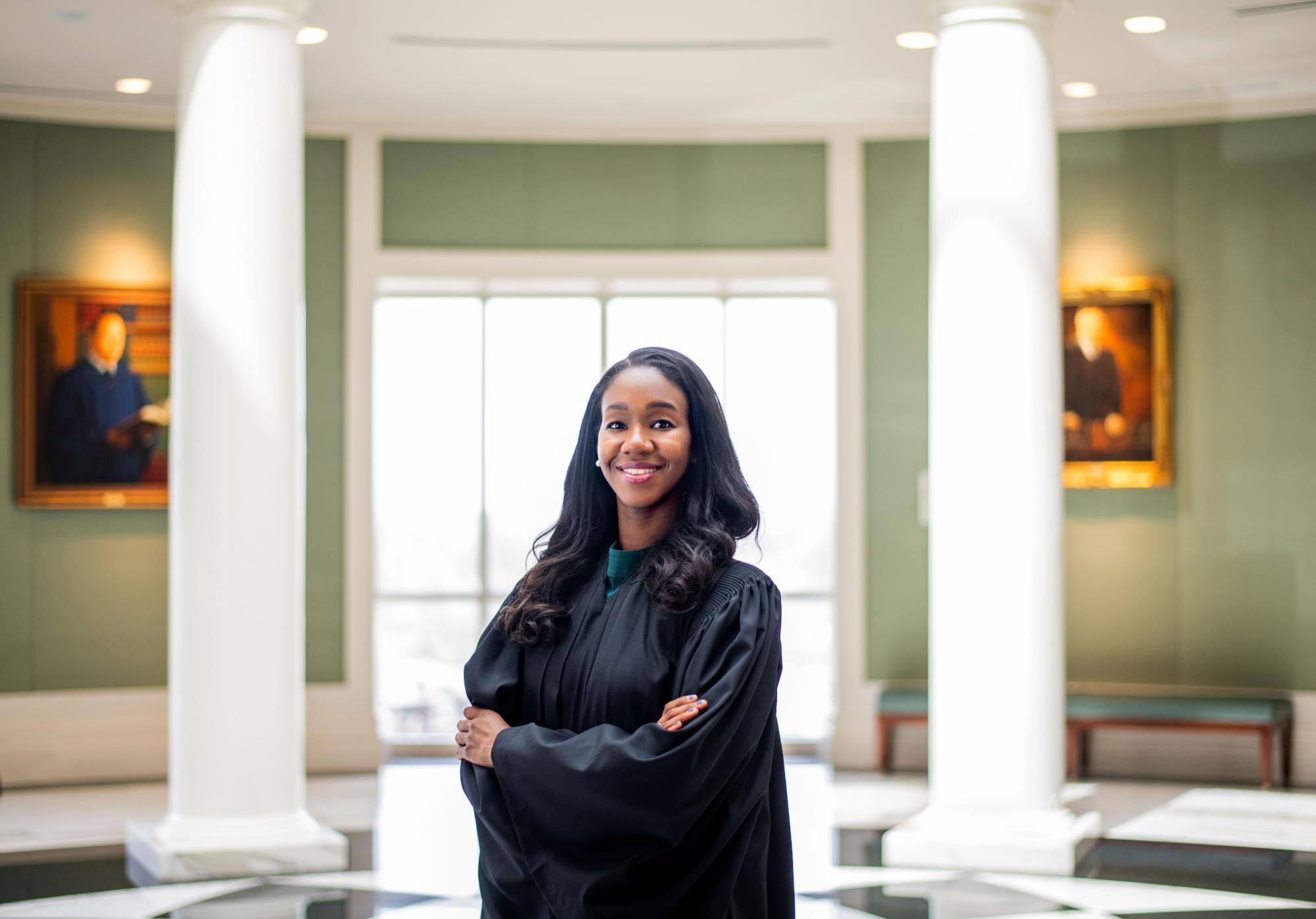 GVSU alumna, Kyra Harris Bolden, serving on the supreme court.